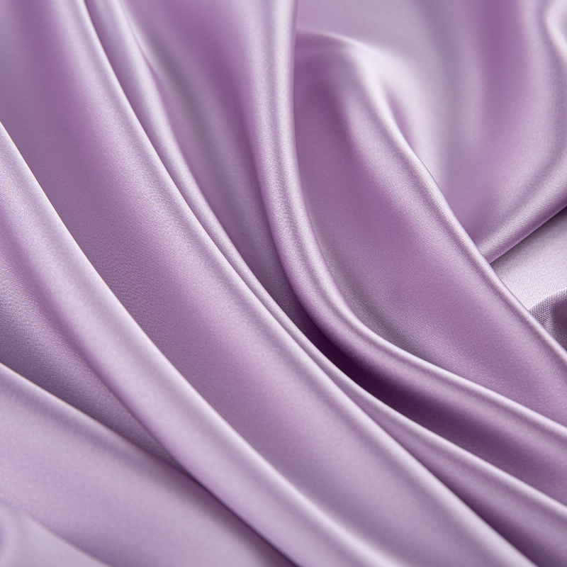 HY323 Dark Purple 180GSM weft elastic satin Polyester fabric for clothing, dresses, high-end underwear