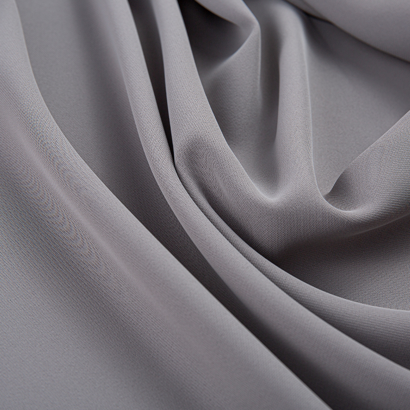 HY016 260gms grey matte texture breathable four way stretch spandex fabric for sportswear, casual fashion
