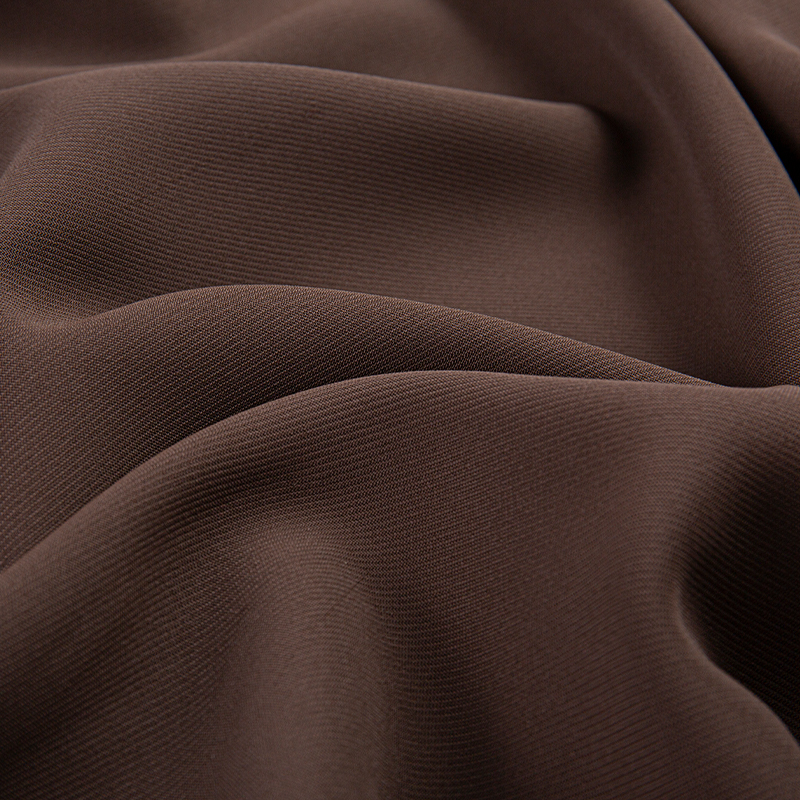 HY297 Dark brown 260GSM 150D matte filament four-sided stretch double-layer fabric polyester 4 way stretch fabric for swimwear