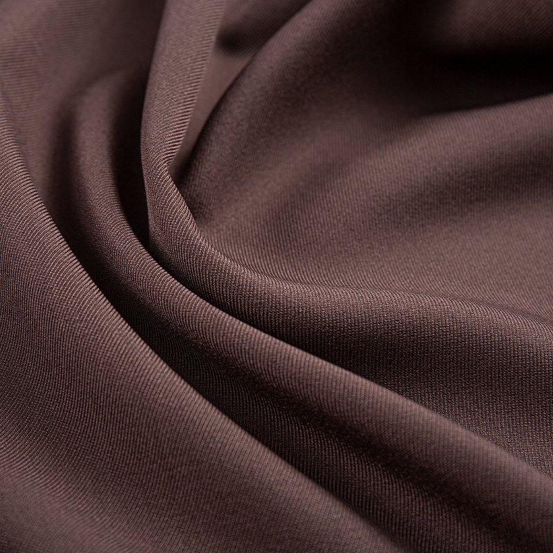 HY423 Dark Purple 275GSM Lelis fabric 3/3 twill soft and smooth fabric