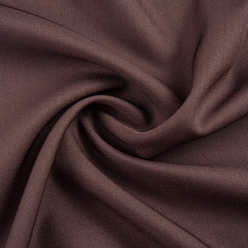 HY423 Dark Purple 275GSM Lelis fabric 3/3 twill soft and smooth fabric