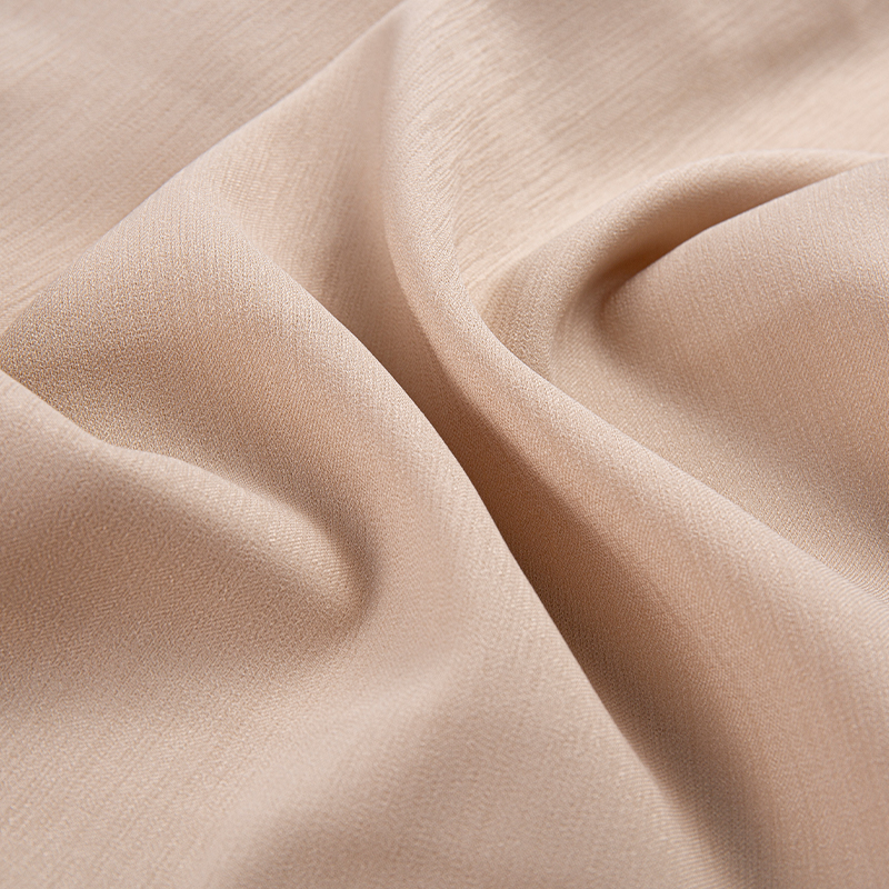 DS586 Smooth and breathable Doris 3/1 twill Polyester Light Pink fabric