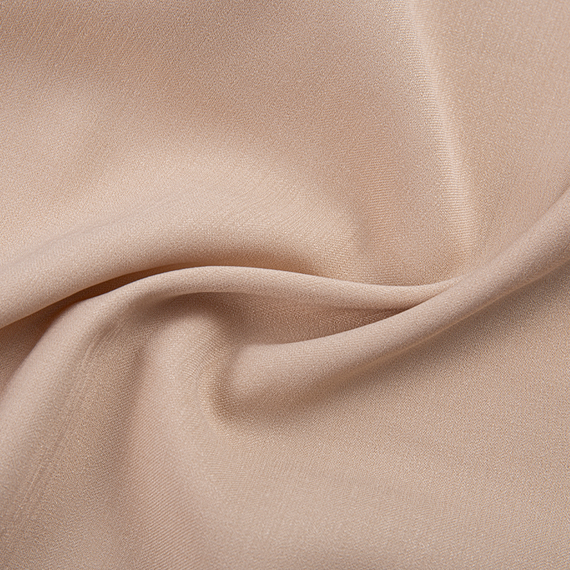 DS586 Smooth and breathable Doris 3/1 twill Polyester Light Pink fabric