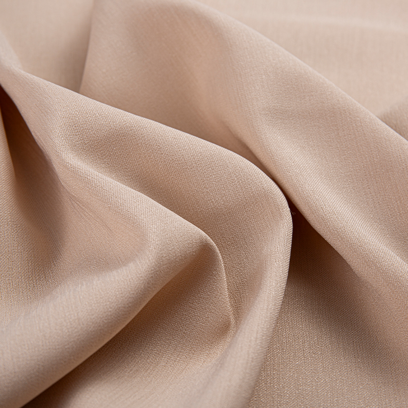 DS586 Smooth and breathable Doris 3/1 twill Polyester Light Pink fabric
