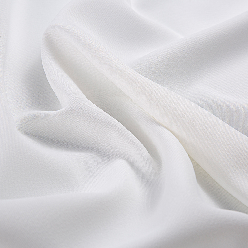 HY607 CEY matte CEY2/1 Pure twill blended fabric, White business casual fabric