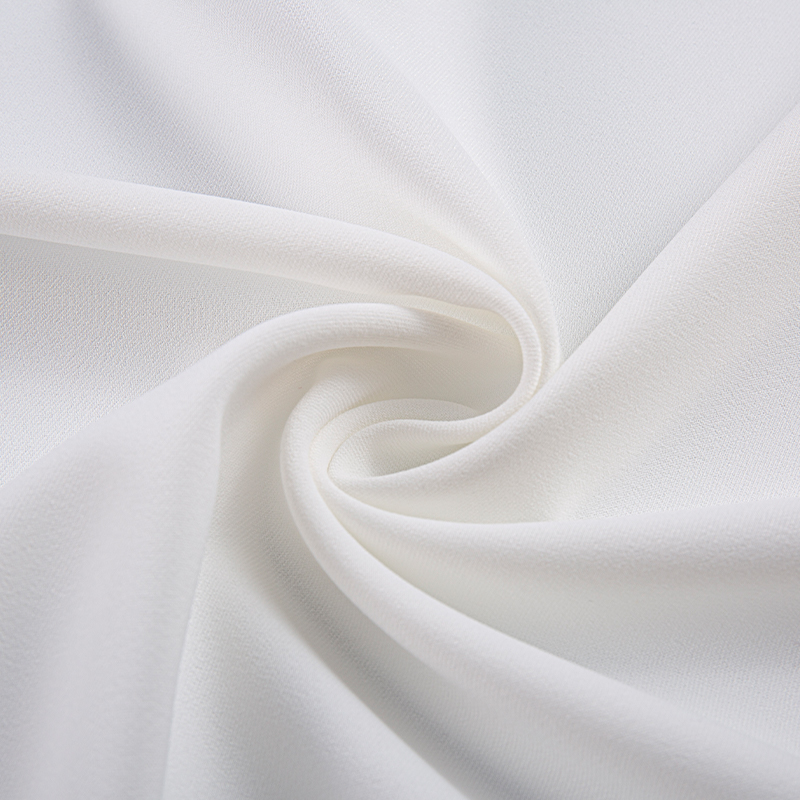 HY607 CEY matte CEY2/1 Pure twill blended fabric, White business casual fabric