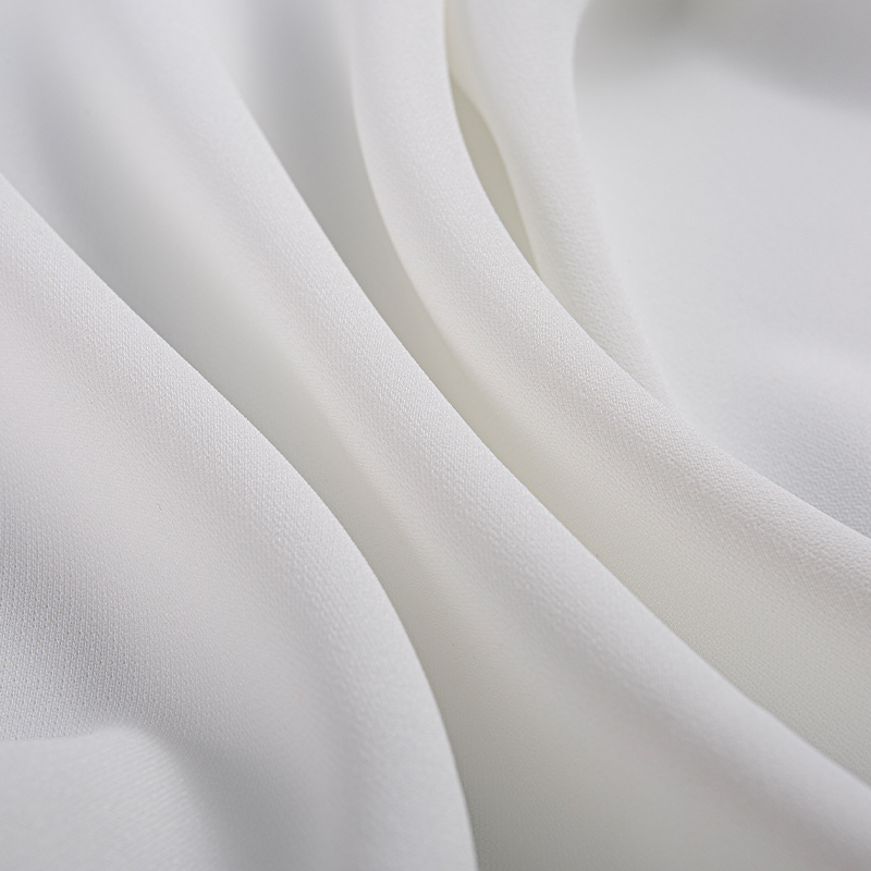DS529 CEY White double-sided broken card composite fabric for business wear and functional uniforms