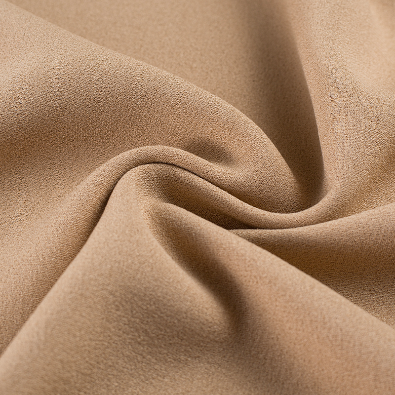 HY051 False Twist Double Layer Silk Blended Fabric
