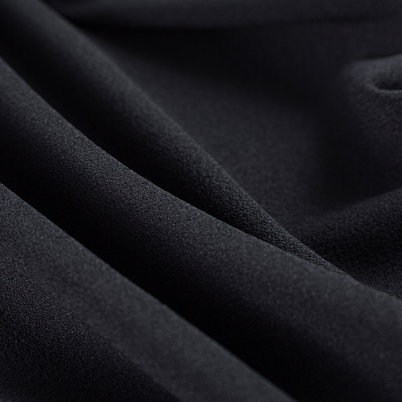 HY127 Elastic Crepe (Pattern Linen) 4 Way Stretch Fabric