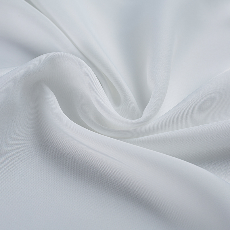 HY455 140GSM 100%P Composite Yarn Double-Face Satin Fabric
