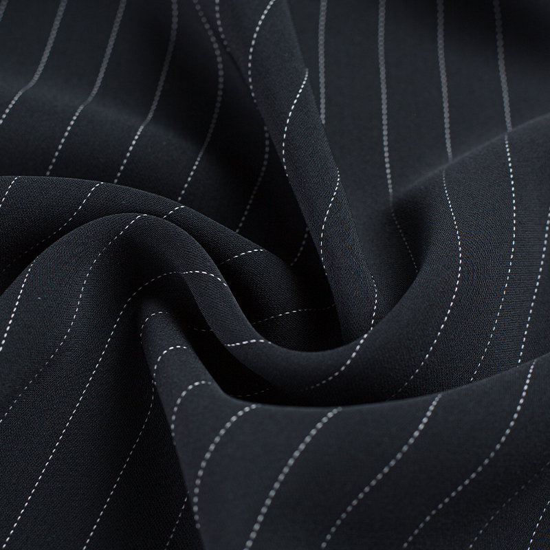 DS52(HY129) 236GSM 99%P 1% Rayon CEY Rayon Stripe CEY Fabrics