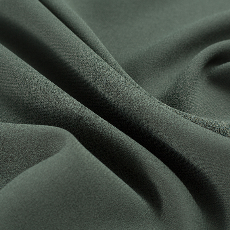 HY130 150GSM 100%P 5068 Composite Yarn Ramie-Look Silk Blended Fabric
