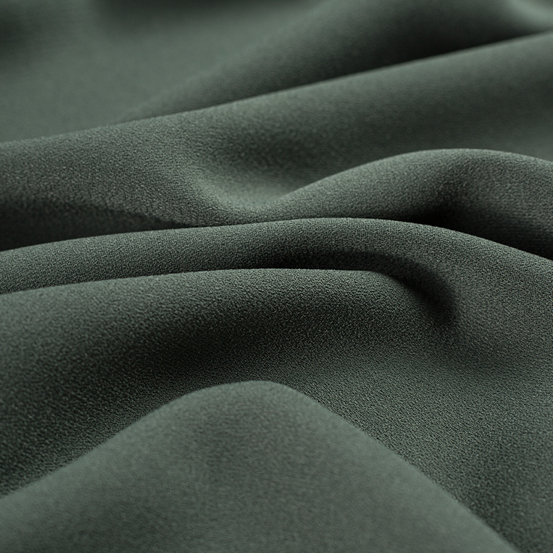 HY130 150GSM 100%P 5068 Composite Yarn Ramie-Look Silk Blended Fabric