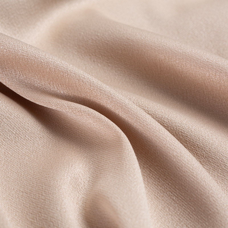 HY400 206GSM 150D Diamond Filament False-Twist Satin Silk Fabric