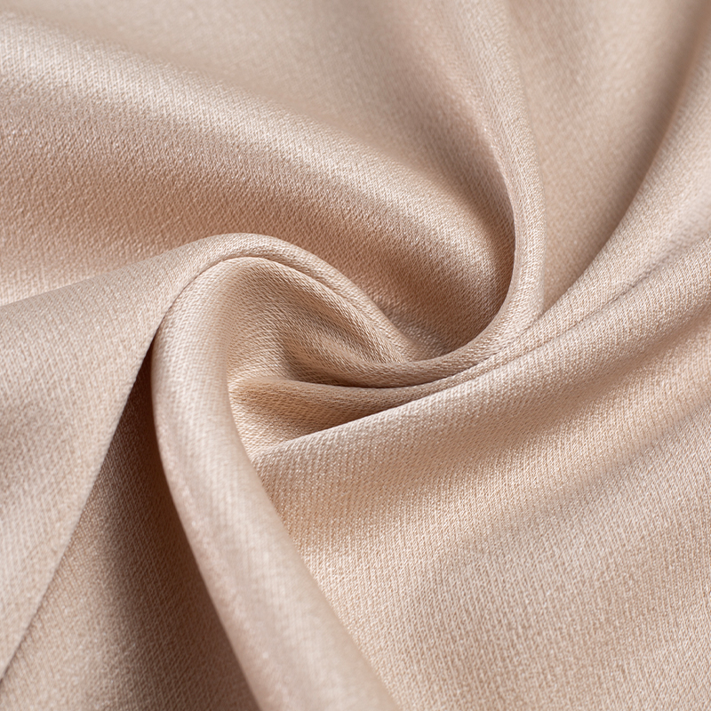 HY400 206GSM 150D Diamond Filament False-Twist Satin Silk Fabric