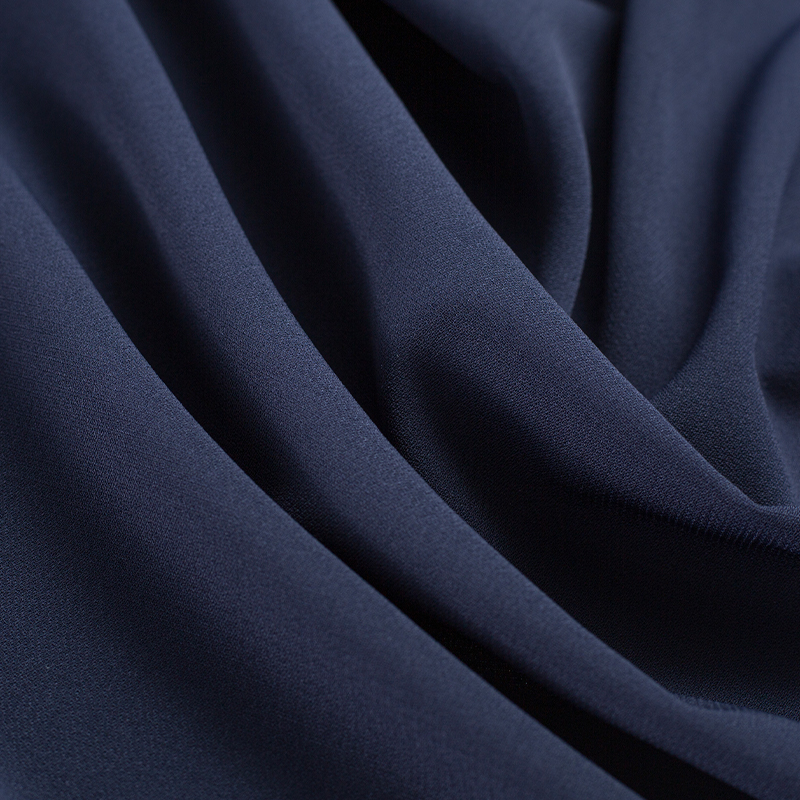 HY160 132GSM 50D×50D Composite Yarn Variable Twill Silk Blended Fabric