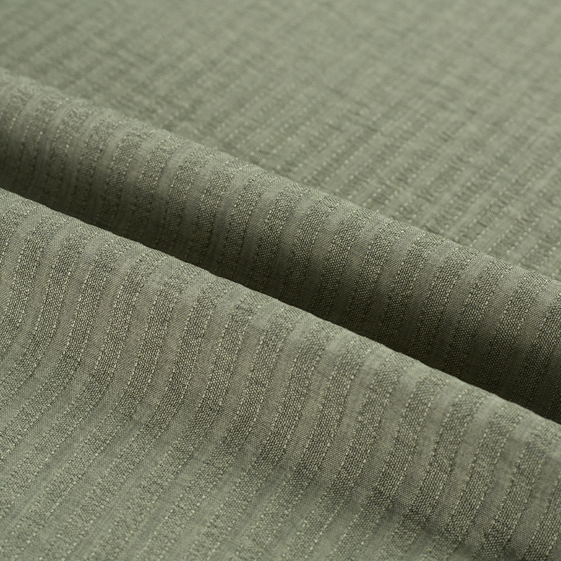 HY558 136GSM 170D Lyocell Fine Stripe Fabric with Textured Effect