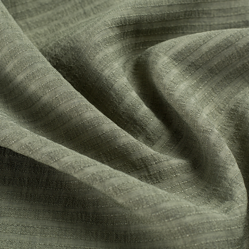 HY558 136GSM 170D Lyocell Fine Stripe Fabric with Textured Effect